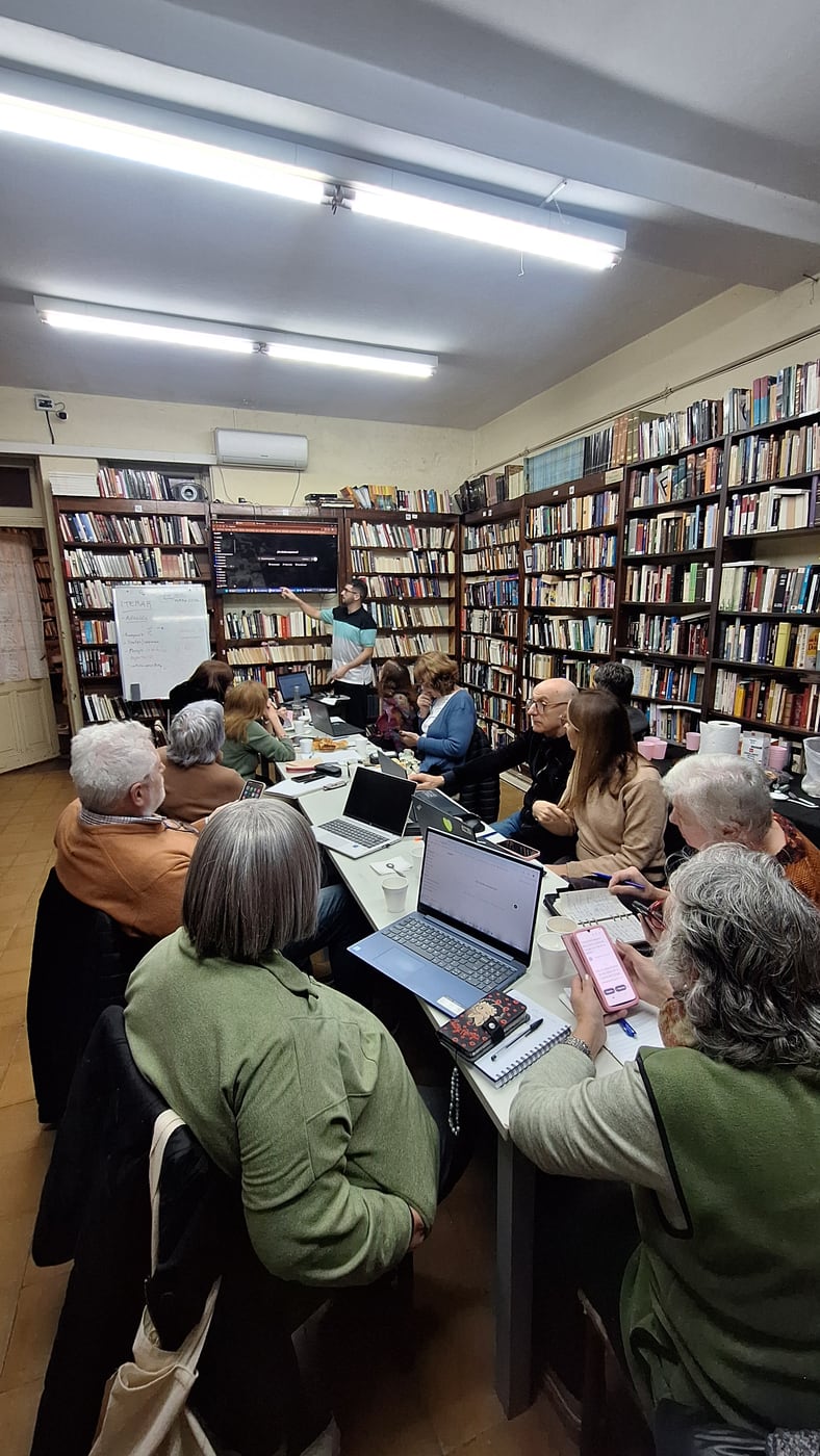 Taller de IA en Biblioteca Popular Pueyrredón